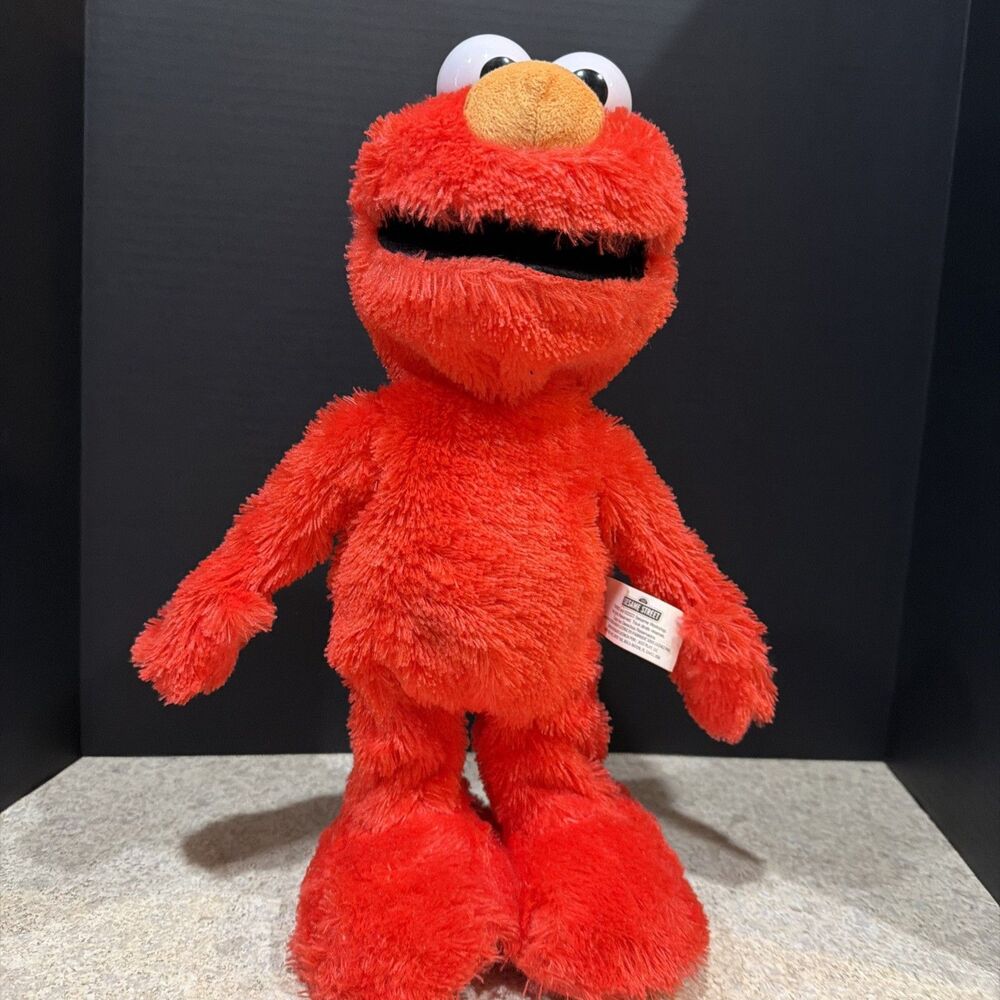 Elmo Slide Dancing Singing Plushie Toy tested- Working NO BOX